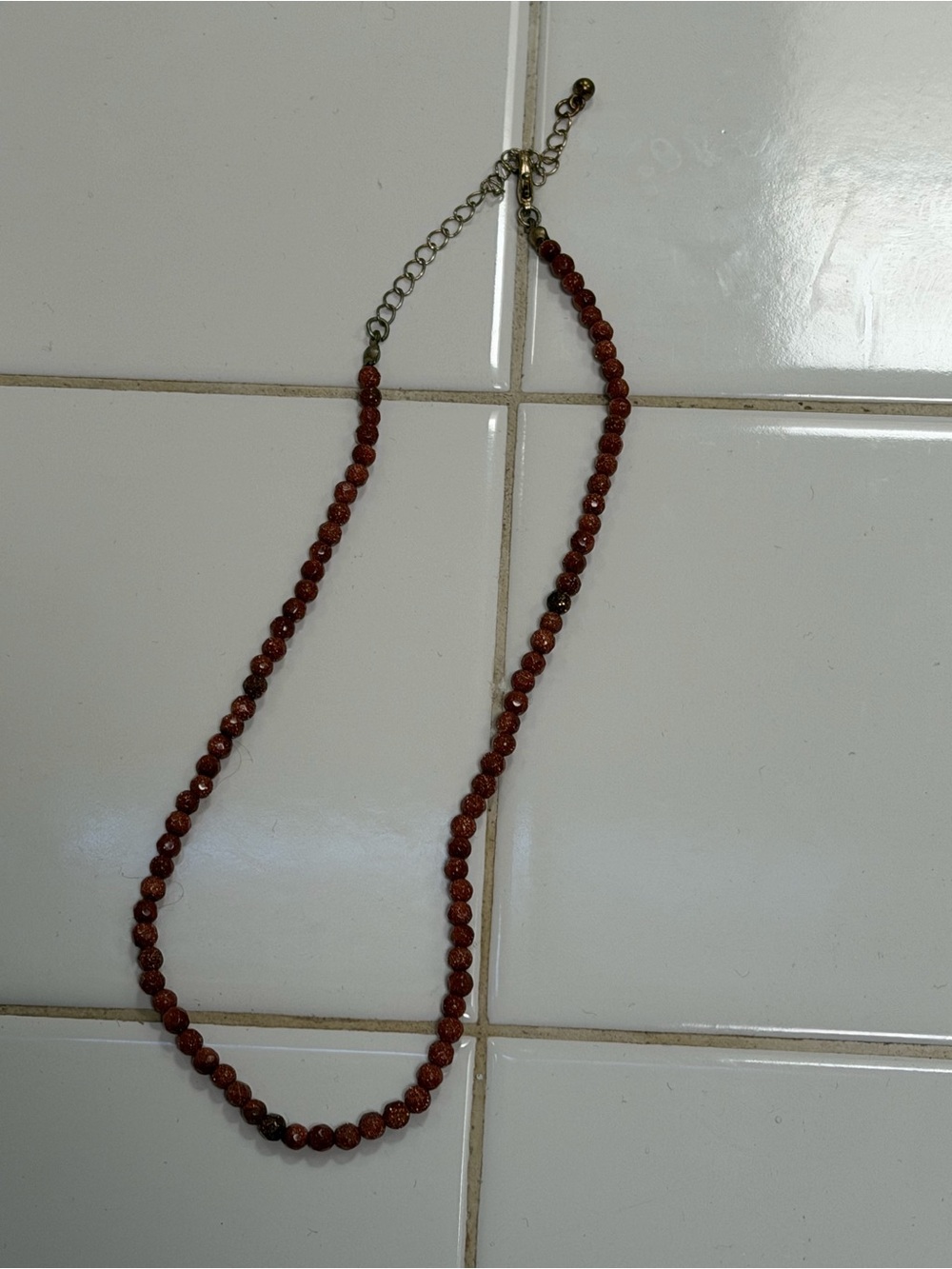 Red Beaded Necklace - Women Jewelry